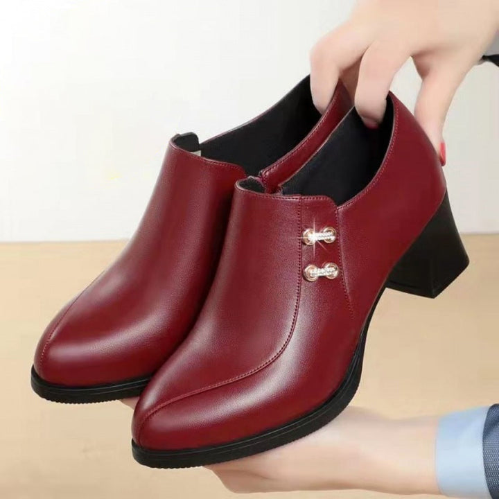 Drune | Damen Echtes Leder Stiefel