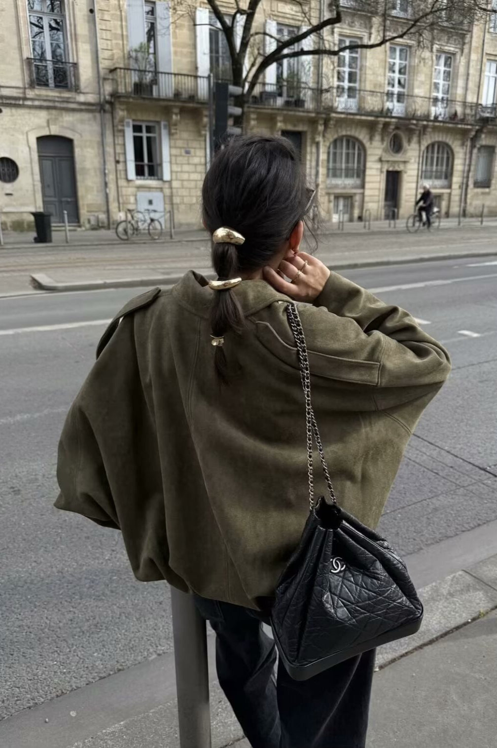 Drune | Textur Bomberjacke