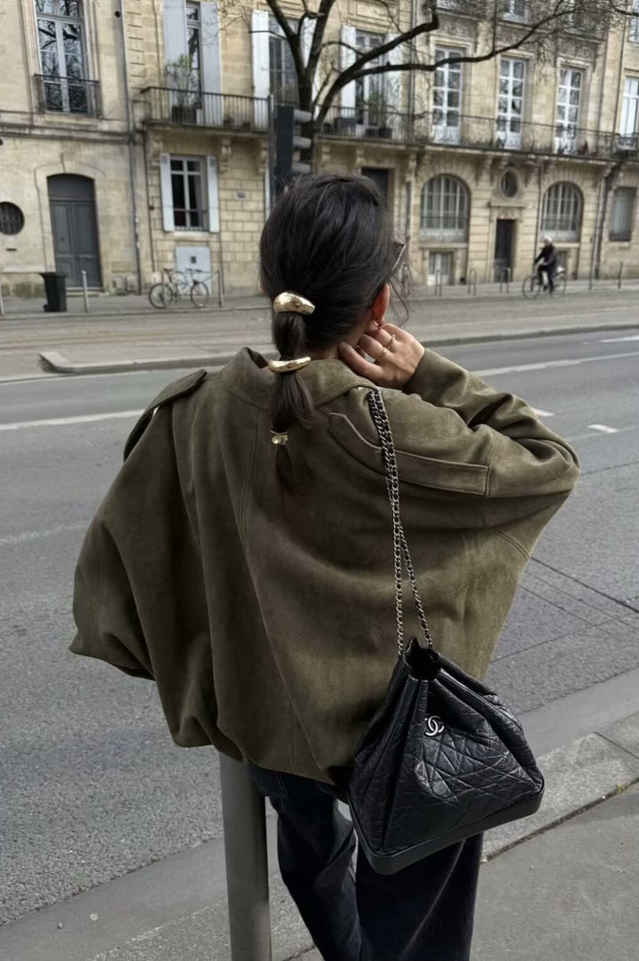 Drune | Textur Bomberjacke