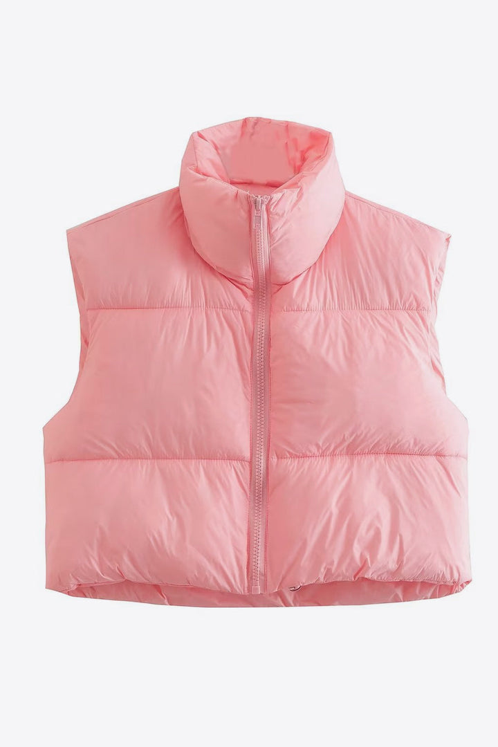 Drune | Zip-Up Drawstring Puffer Weste