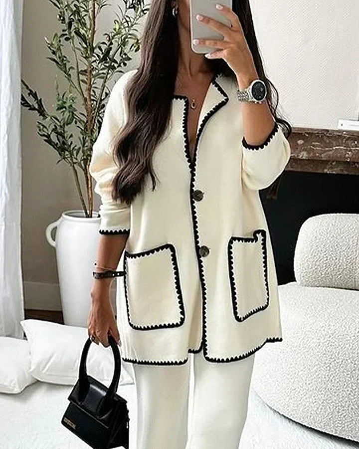 Drune | Eleganter Cardigan Damen mit Knopfleiste für jeden Anlass