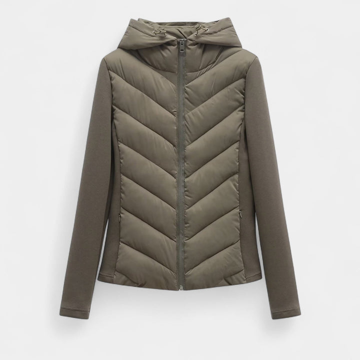 Drune | Modehaus - Damenjacke Steppjacke aus Softshell - windabweisend, wasserabweisend