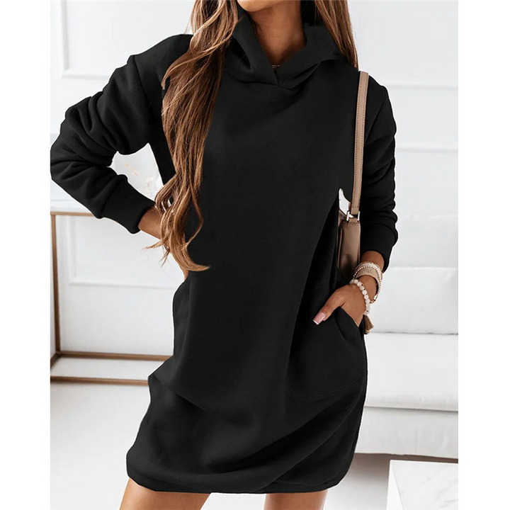 Drune | Kapuzenpullover Kleid