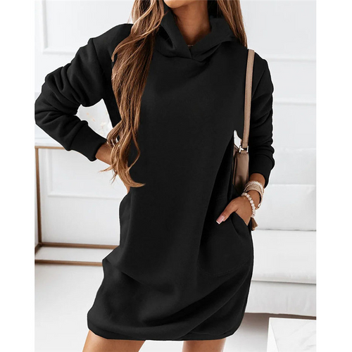 Drune | Kapuzenpullover Kleid