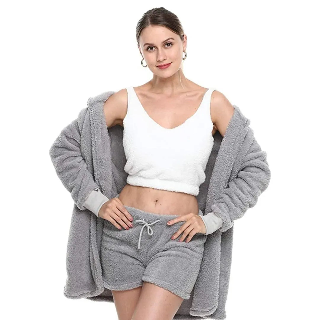 Drune | 3-teiliges Loungewear Set mit Kapuze