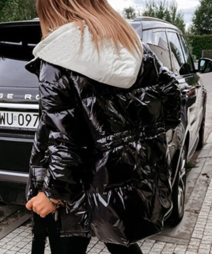 Drune | Pufferjacke Wasserdicht Und Winddicht Gepolstert Mit Kapuze Reißverschluss Und Knöpfe