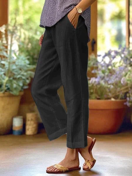 Drune | Damen Sommerhose aus Baumwolle
