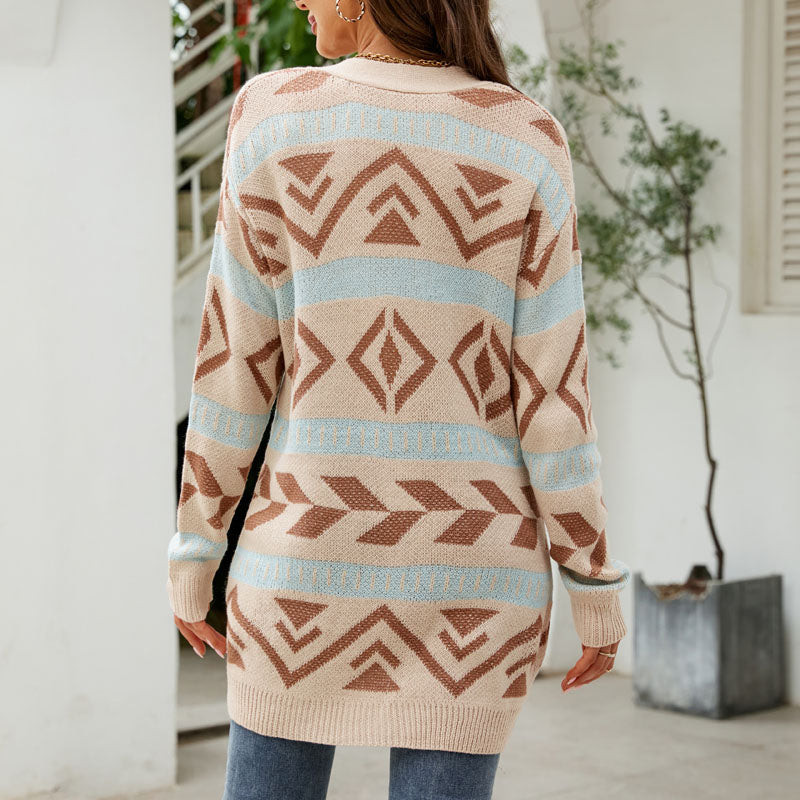 Drune | Lässiger Strick Strickjacke