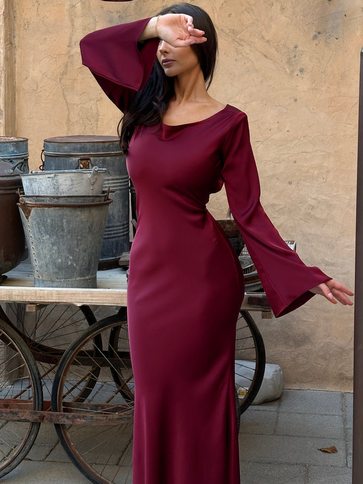 Drune | Leichte Maxikleid mit Romantischem Schnitt