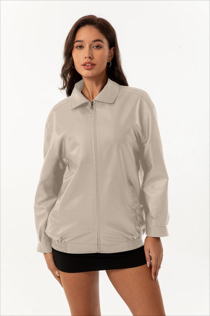 Drune | Reverslederjacke