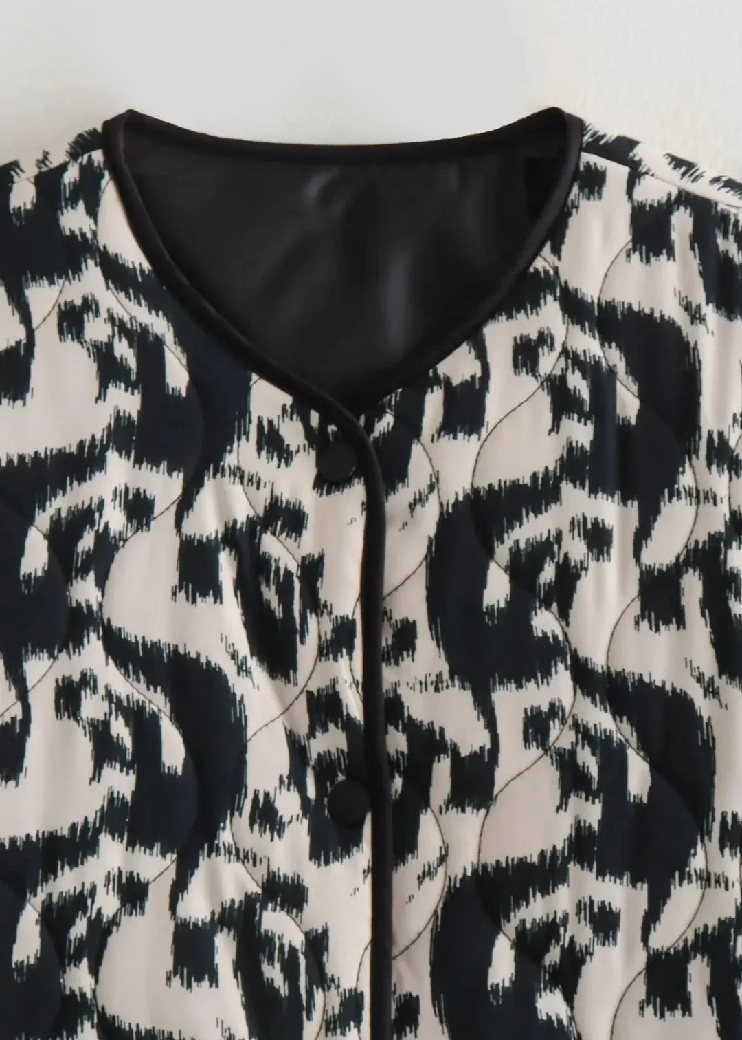 Drune | Französische Stil bedruckte Baumwolljacke