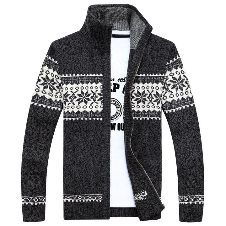 Drune | Stylische Strickjacke mit Reißverschluss für Männer