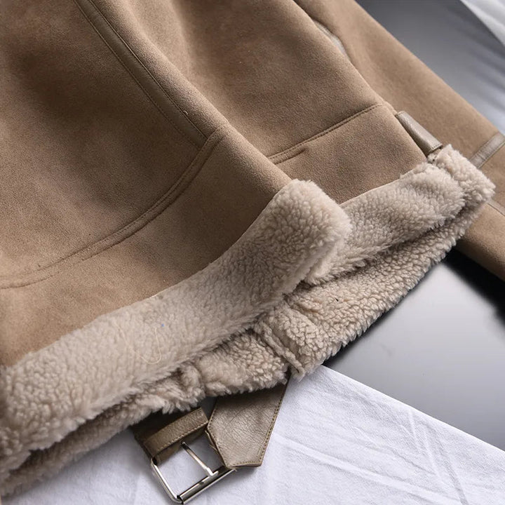 Drune | Wildleder Winterjacke Warm & Stilvoll