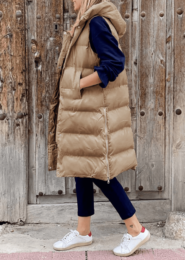 Drune | Puffer Weste - Ärmloser Wärme - Leichtes Design - Stilvolles Schichten