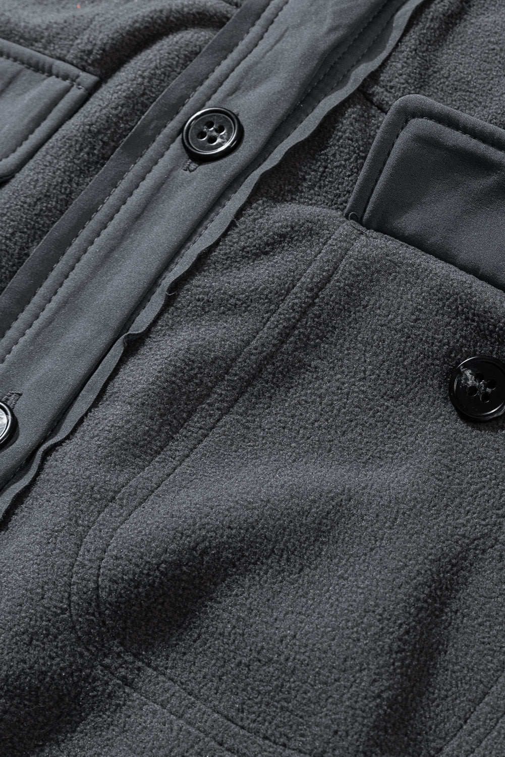 Drune | Casual Fleece Shirtjacke Weich und Warm Perfekt Für Den Alltag