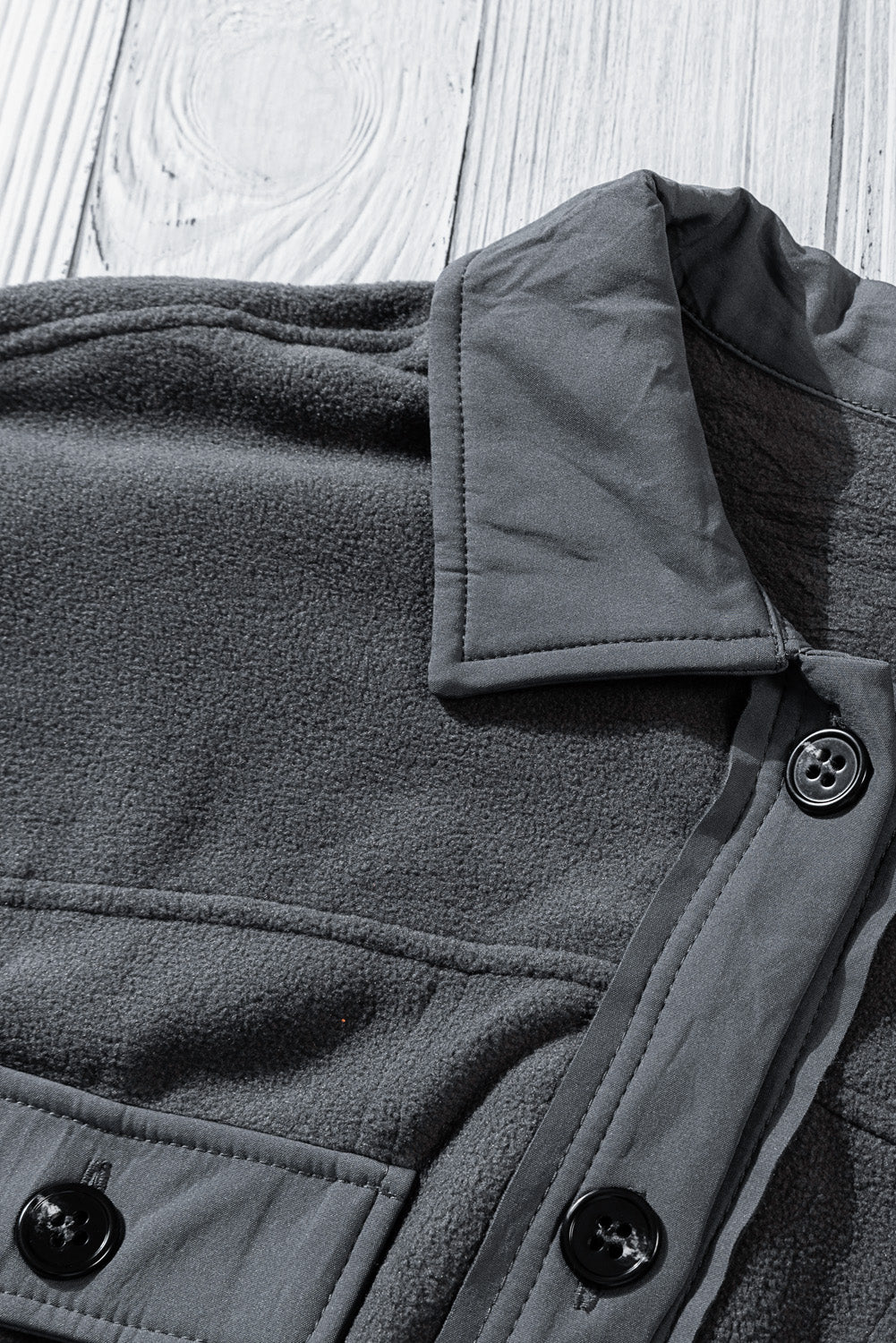 Drune | Casual Fleece Shirtjacke Weich und Warm Perfekt Für Den Alltag
