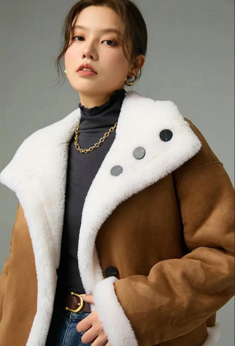 Drune | Dicke Winterjacke mit Samtfutter