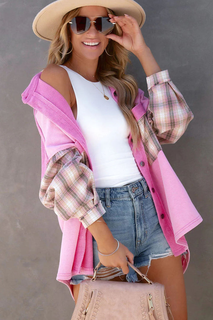 Drune | Gepunktete Flanellhemden Polyester und Baumwolle Einzigartiger Look