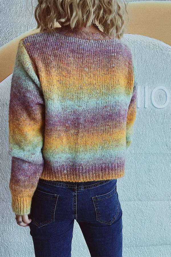 Drune | Candy-Farbe Sweaterjacke