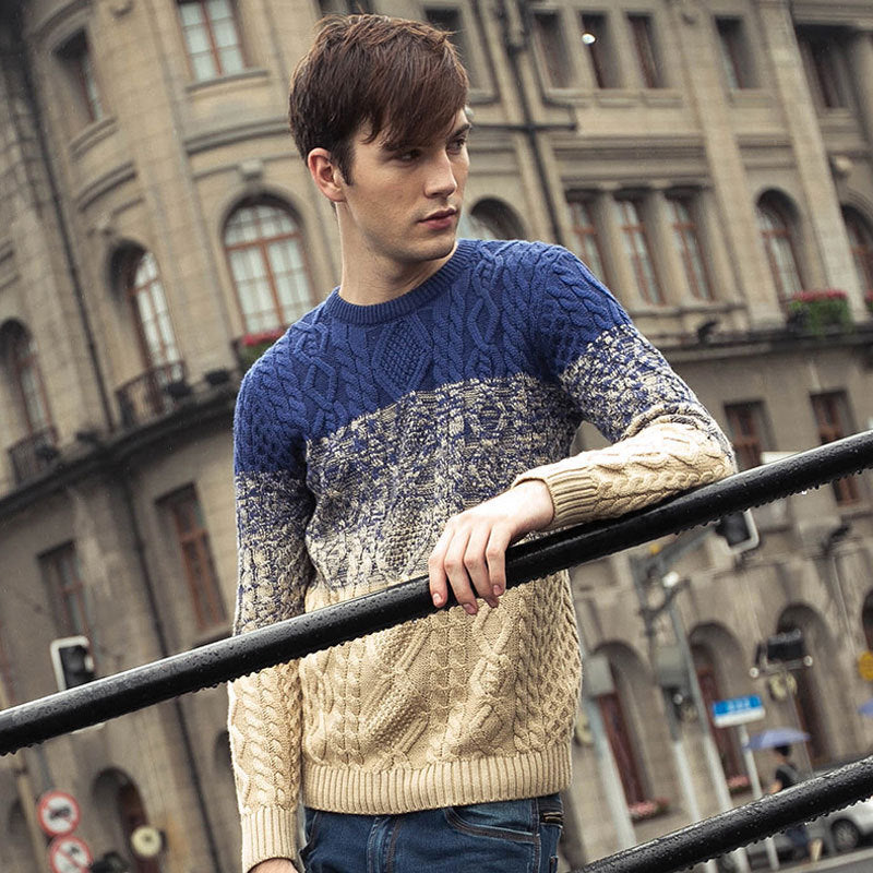 Drune | Gestrickter Pullover Herren