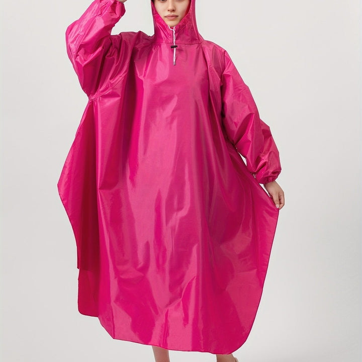 Drune | Wasserdichter Unisex Regenponcho Mit Kapuze