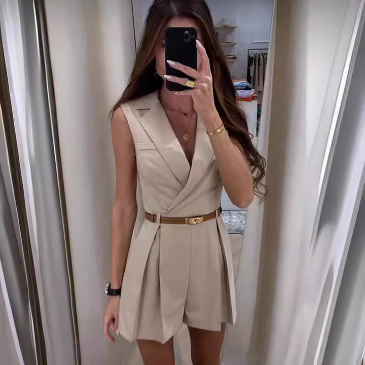 Drune | Eleganter Damen Jumpsuit Für Den Arbeitsalltag