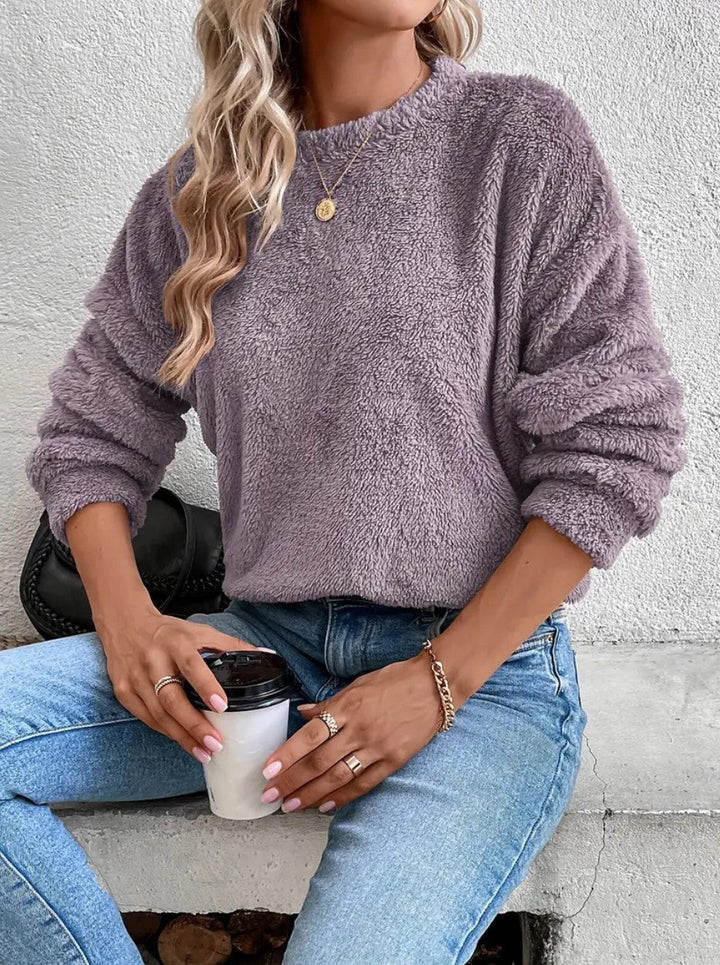 Drune | Teddy-Sweatshirt für Damen
