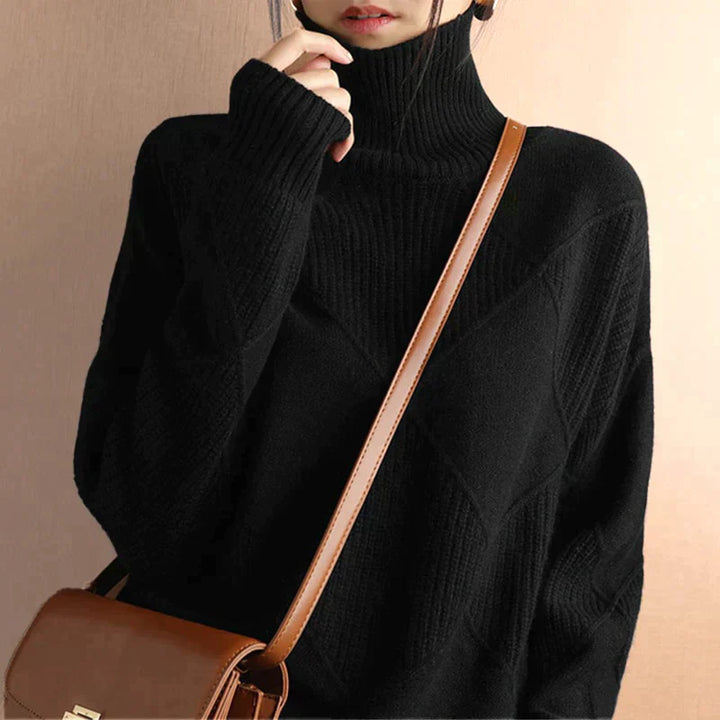 Drune | Kuscheliger Damen-Rollkragenpullover aus Kaschmir