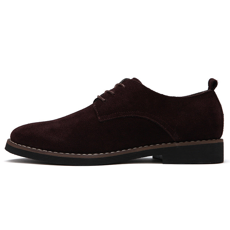 Herren Wildleder Classic Schnürschuhe Drune