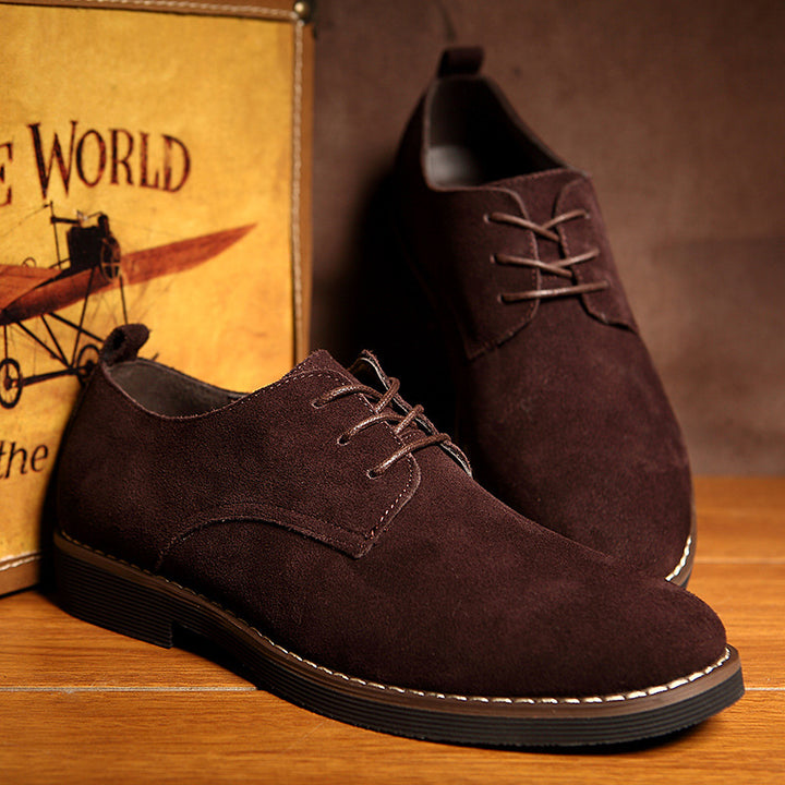 Herren Wildleder Schnürschuhe