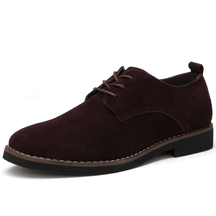Herren Wildleder Schnürschuhe