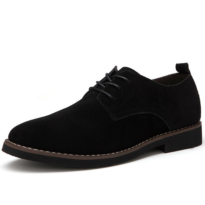 Herren Elegante Wildleder Schnür-Schuh Drune