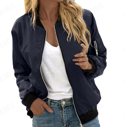 Drune | Lässige klassische Bomberjacke mit Taschen