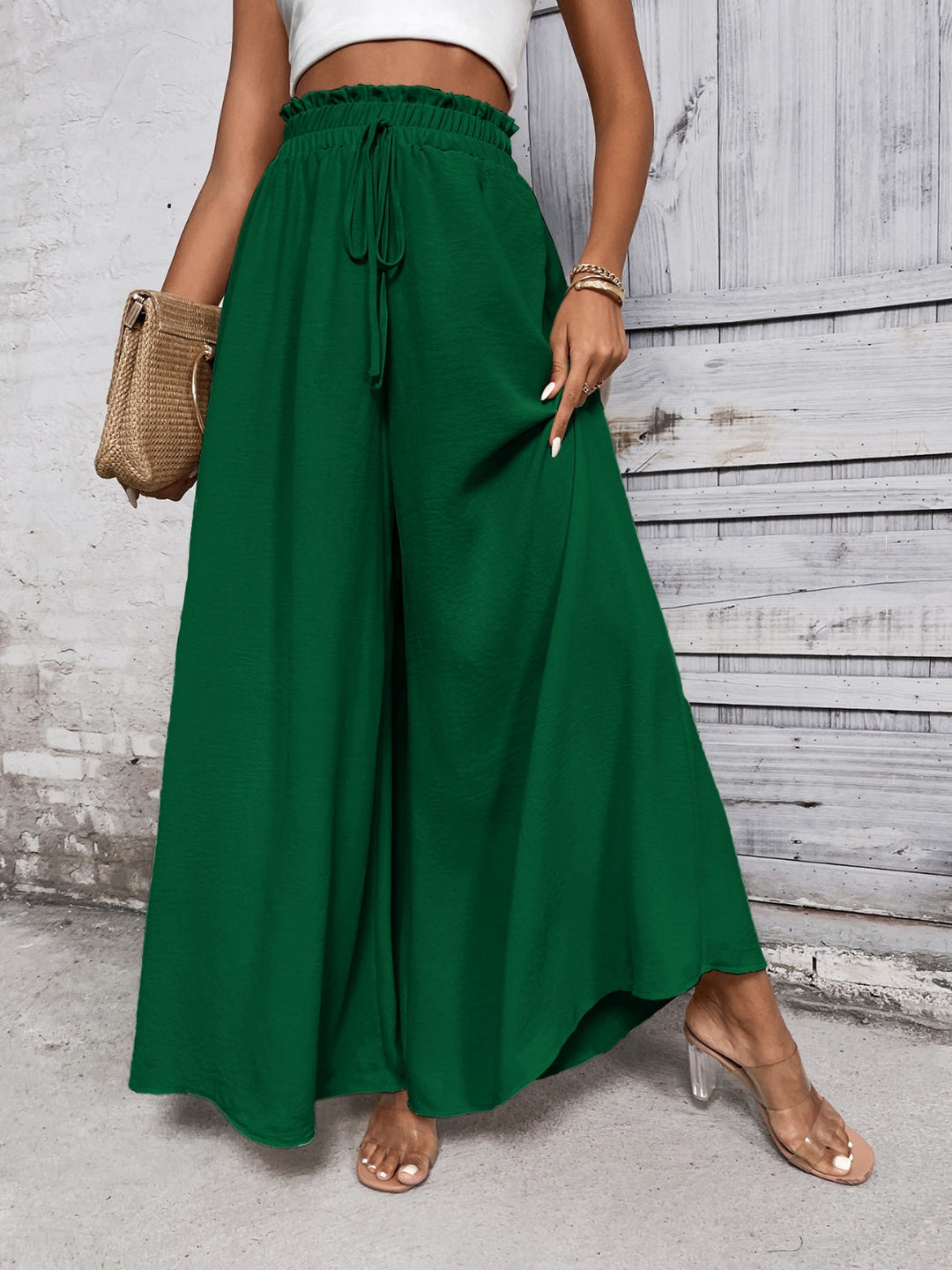 Drune | Ärmelloses Pailletten Rundhals Mini Kleid