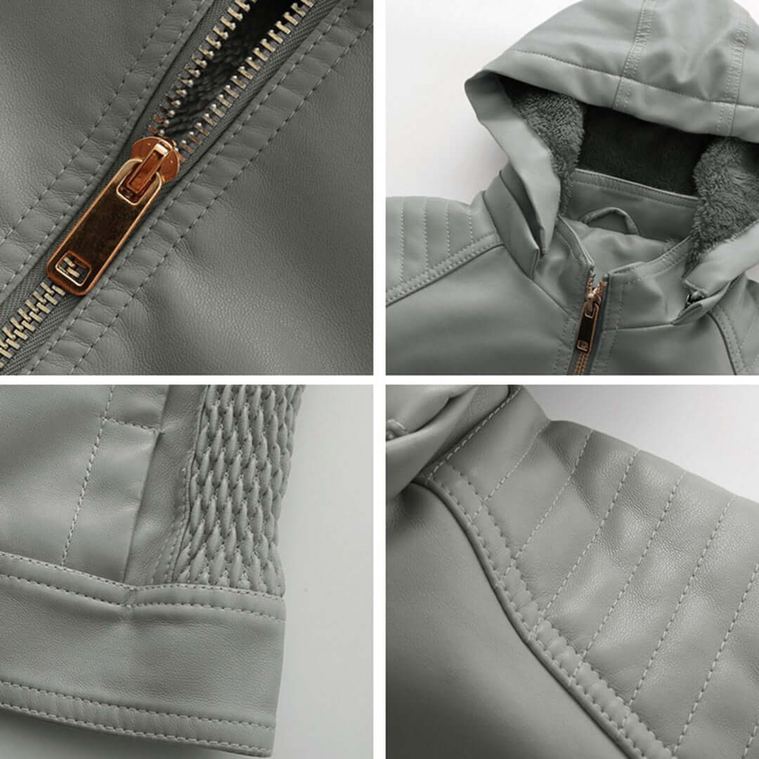 Drune | Damen abnehmbare Kapuzenjacke