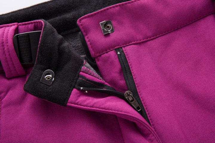 Damen Nachhaltige Wasserdichte Wanderhose mit Fleecefutter