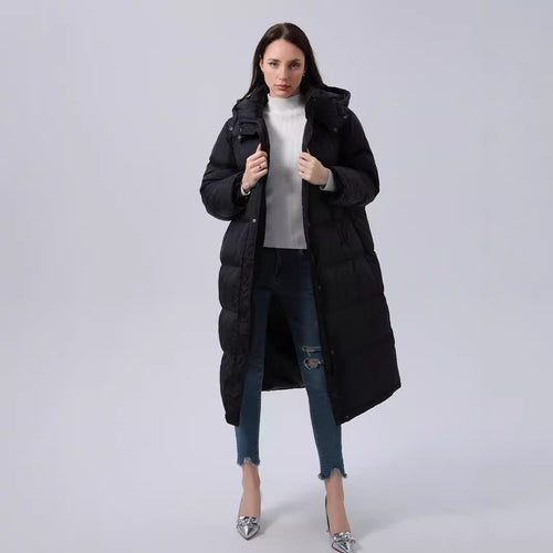 Drune | Damen gefütterter langer Winterparka