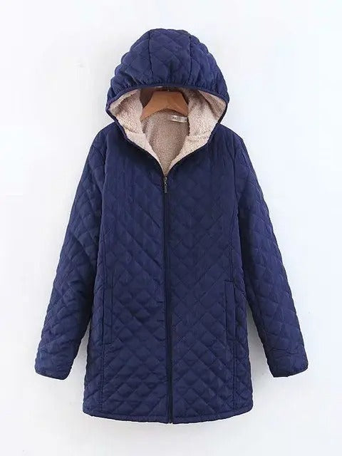 Drune | Warme Steppjacke mit Kapuze