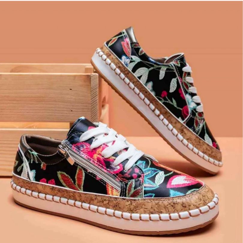 Blumenorthopädische Schuhe