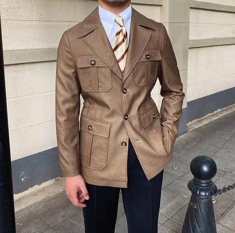 Drune | Winterjacke mit Stehkragen, Haute Couture