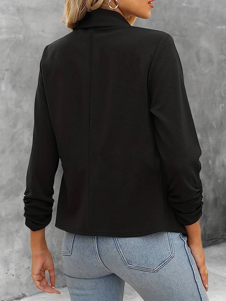 Drune | stilvoller blazer mit offener vorderseite