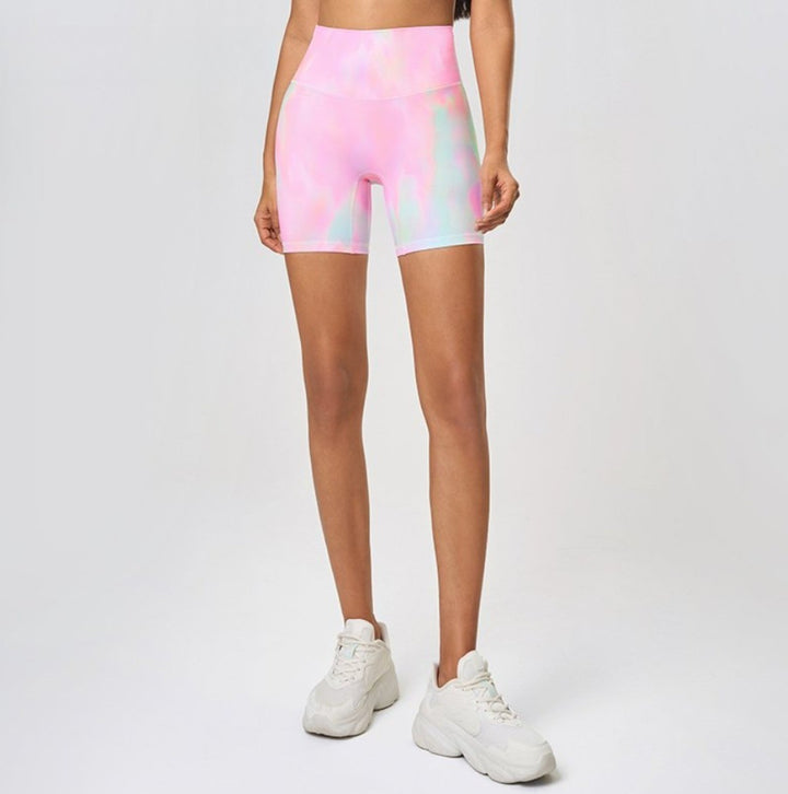 Drune | Eis Seide Yoga-Shorts für Frauen