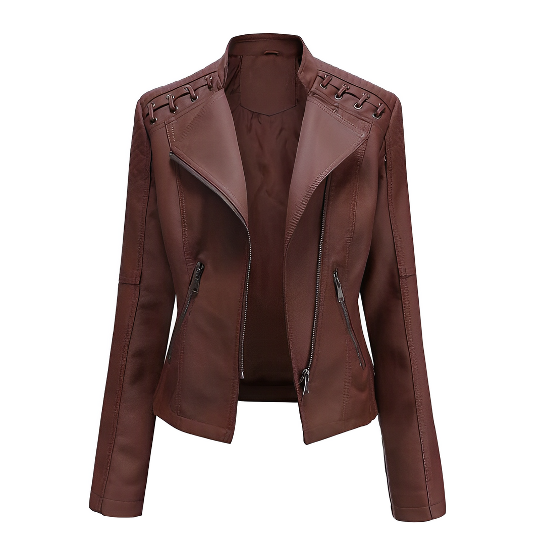 Drune Allrounder: Die ElegantAura Lederjacke