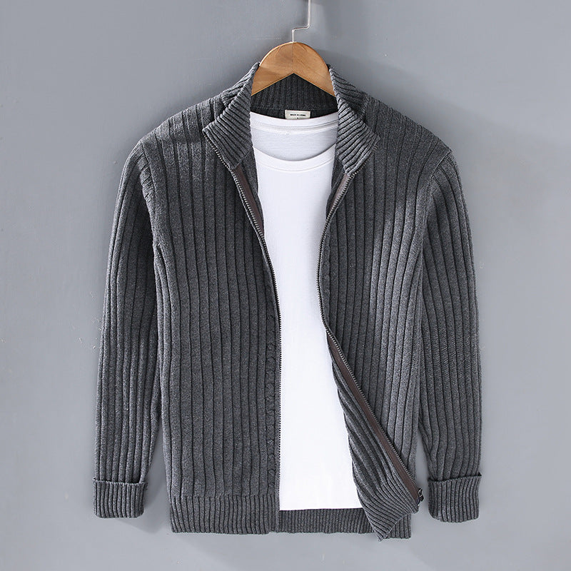 Drune | Herren Reißverschluss-Pullover