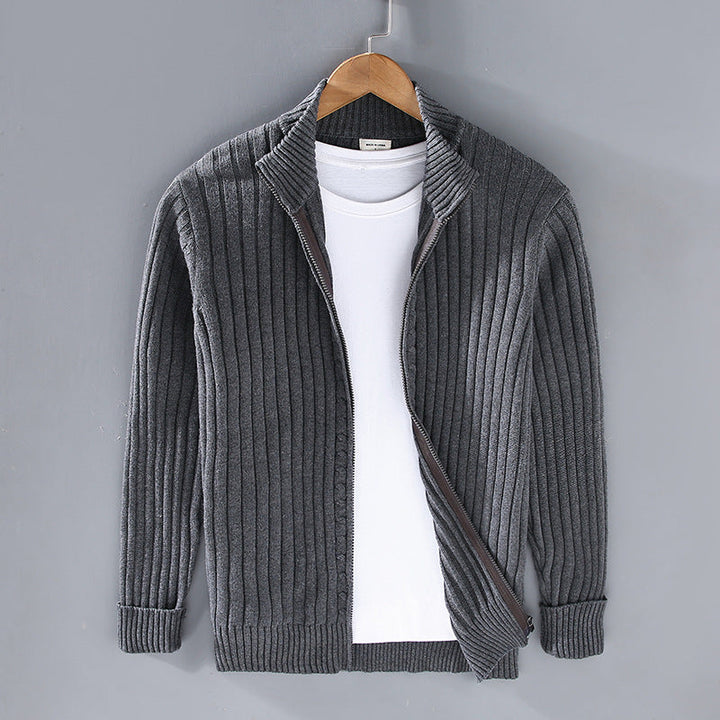 Drune | Herren Reißverschluss-Pullover