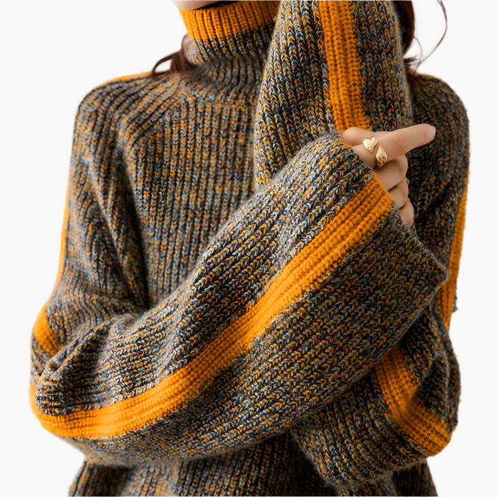Drune | Strickpullover mit Rollkragen - Modischer Winterpullover für Alltag und Freizeit