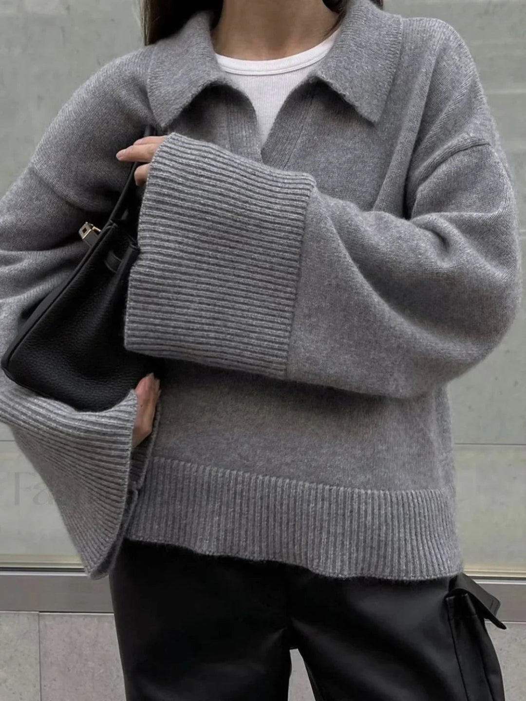 Drune | Cozy minimalist oversized knit sweater