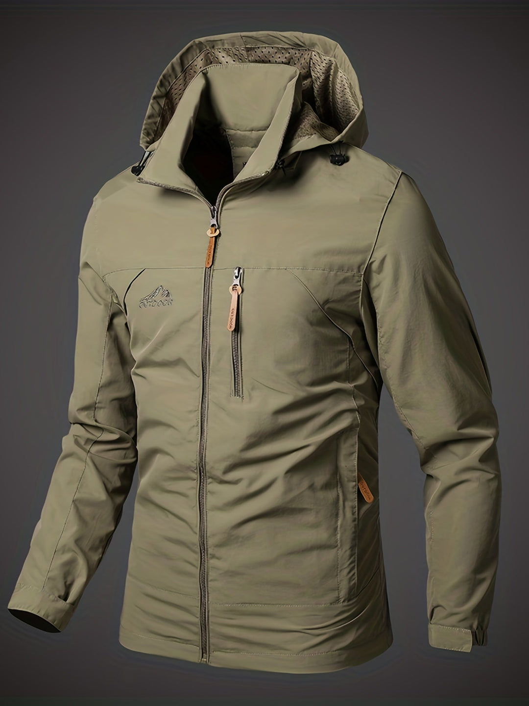 Drune | Wasserabweisende Herren Softshelljacke Mit Kapuze