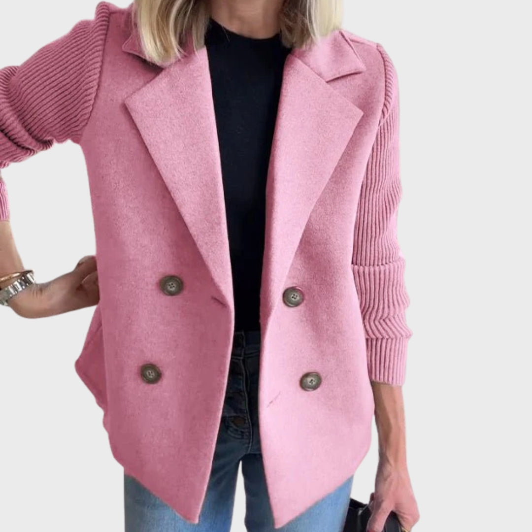 Drune | Eleganter Herbststrickärmel-Blazer