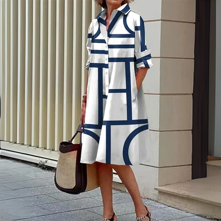 Drune | Damen Hemdkleid